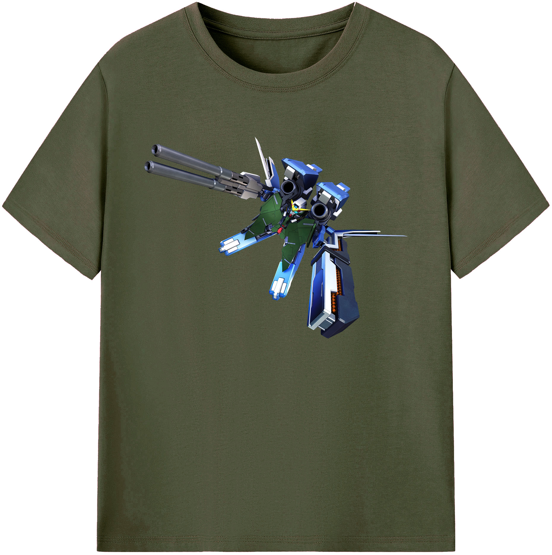 （画像用） 機動戦士ガンダム Mobile Suit Gundam 綿100％ メンズ半袖Tシャツ｜肌触りやわらか＆通気性